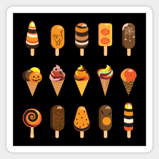 Halloween Ice Cream Magnet